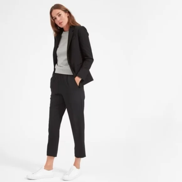 Everlane Black Blazer NWT ( flaw) - Picture 2 of 16